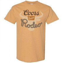 Coors Banquet Rodeo Lasso Orange Colorway T-Shirt Orange - £19.76 GBP