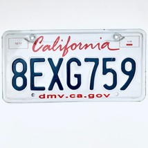  United States California Lipstick Passenger License Plate 8EXG759 - £13.23 GBP