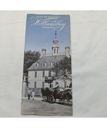 Vintage 1950s Come To Historic Williamsburg Virginia Brochure - $8.90