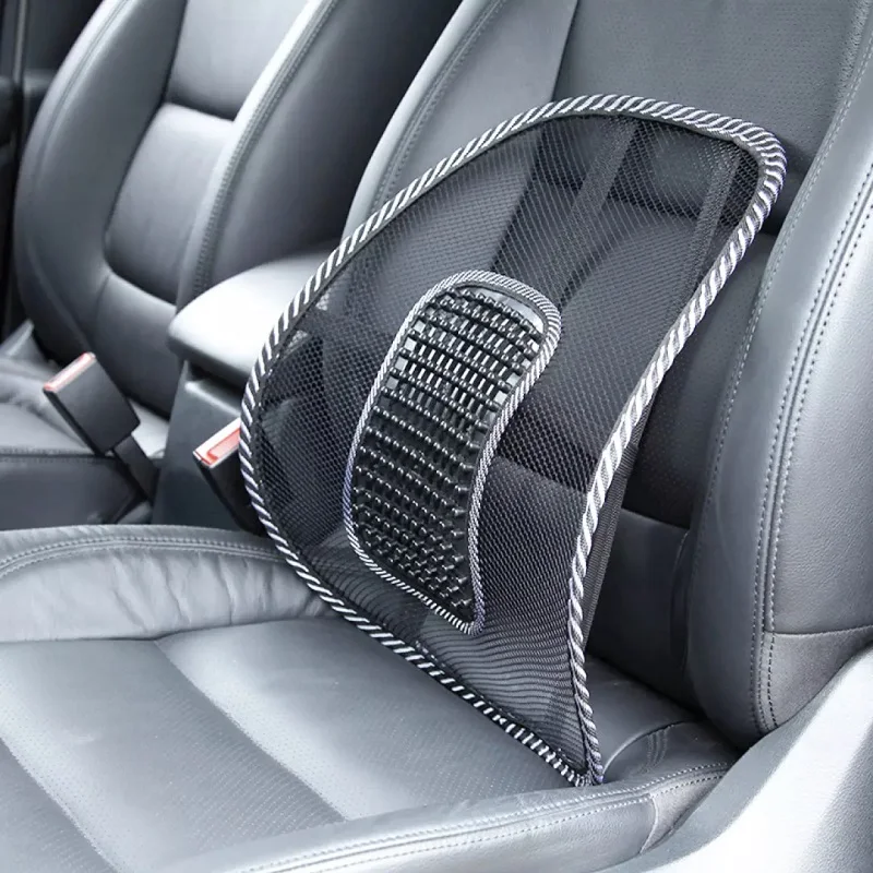 Univeresal Car Seat Back Support Auto Chair Lumbar Support Cushion Mesh Pad - $20.10+