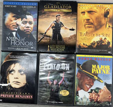 Lot of 6 DVDs War Military Movie Night Bundle - War005 - £20.10 GBP