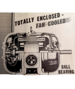 1943 Fairbanks-Morse Enclosed Fan-Cooled AC Motors Instructions No 1210B - $27.09 CAD