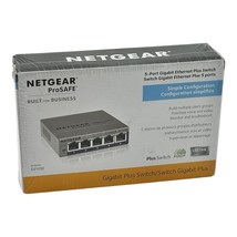 NETGEAR ProSafe GS105E Gigabit Plus switch 5 Port Sealed - $19.99