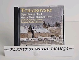 Tchaikovsky: Symphony 4 CD, 2013, Marche Slave ▪︎ Overture &quot;1812&quot;, Regis... - £9.32 GBP