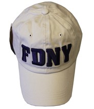 FDNY Baby Infant Baseball Hat Fire Department of New York Khaki One Size - £12.74 GBP