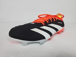 Adidas Predator Pro FG Soccer Cleats Size 12 Men&#39;s Black Multi-Color IG7777 - $68.99