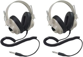 Califone 2924AVP Deluxe Monaural Headphones (Pack of 2), Adjustable Headband - £23.50 GBP