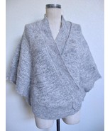 Anthropologie Knitted &amp; Knotted Celia Oversized Wrap Cardigan Sweater S ... - £23.67 GBP