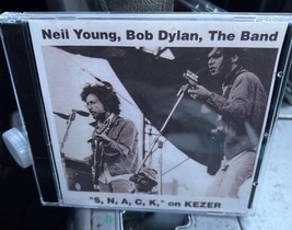 Bob Dylan, The Band &amp; Neil Young Live on 3/23/75 S.N.A.C.K. CD FM Radio Broadcas - £15.81 GBP