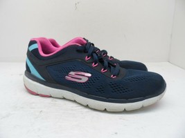 Skechers Women&#39;s Flex Appeal 3.0 - Steady 13474 Navy/Pink Size 8M - £23.93 GBP