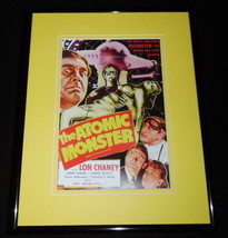 Atomic Monster Framed 11x14 Poster Display Lon Chaney Anne Nagel - £27.21 GBP
