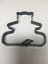 Black Teddy Bear Cookie Egg Pancake Mold w/Handle Vintage?? - $8.25