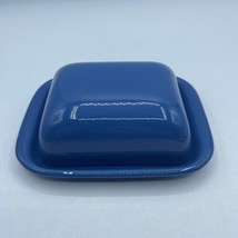 Waechtersbach Double Stick Butter Dish Blue Made In Germany, 6 1/2“ X 5“￼ - £34.84 GBP