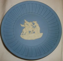 Vintage Wedgwood Jasperware Plate Pegasus & Tree Graces England - $16.00
