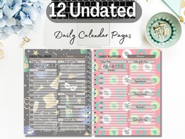 Digital Planner iPad Planner Notability Planner Printable 2023 2024 Unda... - $7.99