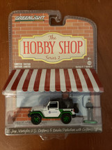 Greenlight Collectibles Hobby Shop 2016 Jeep Wrangler Green Machine Chase - £19.97 GBP