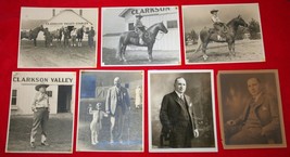 7 Vintage 1930s Clarkson Valley Stables St. Louis Mo Horses Photos W.N. Sitton - £77.86 GBP