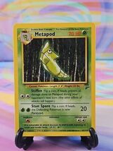 Pokemon TCG Base Set 2 Card | Metapod 81/130 Common - €1,45 EUR Pokemon TCG Base Set 2 Card | Metapod 81/130 Common - €1,45 EUR
