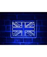 Union Jack LED Neon Light Sign, Lit Up Great Britain Flag For Man Cave D... - £20.77 GBP+