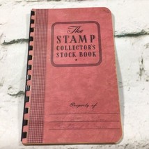 THE STAMP COLLECTORS STOCK BOOK with some STAMPS Vintage Collectible Boo... - £23.45 GBP