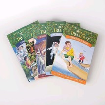 5 Magic Tree House Lot Paperback Books Mary Pope Osborne 5, 6, 7, 8, 28  - $9.49