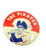 Pittsburgh Pirates 7/8&quot; Pin Vending Machine Button Pinback  MLB 1960s - £6.22 GBP