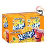 Full Box 48x Packet Kool-Aid Pina-Pineapple Caffeine Free Soft Drink Mix... - £20.07 GBP