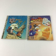 Little Golden Book Disney Duck Tales Pearl Tail Spin Ghost Ship Vintage 1987 - $16.78
