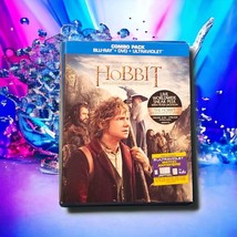 The Hobbit: An Unexpected Journey (Blu-ray/DVD, 2013, 3-Disc Set) - £2.66 GBP