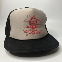 Vtg Sapp Bros Truck Stop Coffee Pot Trucker Farmer Hat Cap Mesh Snapback - $19.55