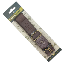 CHALA PREMIUM LOGO STRAP DARK BROWN - $10.89