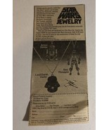1977 Star Wars Jewelry Vintage Print Ad Advertisement pa13 - £10.05 GBP