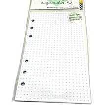 The Paper Studio Agenda 52 Dotted Bullet Paper 4x6.79 in 24 Double-Sided... - $5.95