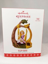 2017 Hallmark Keepsake Ornament In The Swing Disney Tangled ~SOLAR POWER... - £19.53 GBP