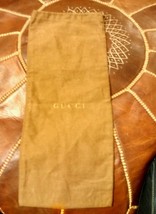 Genuine Gucci Brown shoe Dust Bag ONLY With Draw String - 002588 - $16.82