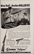 1955 Print Ad Crosman Pellguns Rifle &amp; Pistol Dad &amp; Son Fairport,New York - $13.48