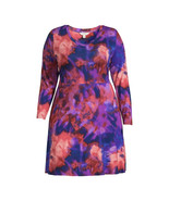 Terra &amp; Sky Women&#39;s Plus Size Long Sleeve Swing Dress Size 5X(32W-34W) - £21.29 GBP