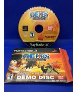 PlayStation 2 Shonen Jump&#39;s One Piece Grand Battle Demo Disc - £4.10 GBP