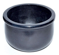 Black Stone Scrying Bowl/Smudge Pot 3&quot;  - $301.26 MXN