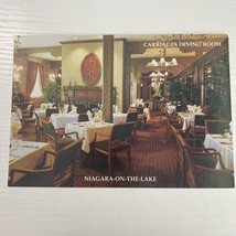 Niagara-On-The-Lake Carriages Dining Room Postcard - $2.34