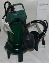 Zoeller 12610001 1/3 HP 88GPM 115 Volt Cast Iron Sewage Sump Pump image 2
