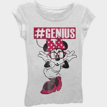 Disney Girls Minnie Mouse #Genius T-Shirts Sizes  6-6X NIP - £7.10 GBP