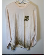 Walt Disney World Spirit light pink Shirt Gold Graphic Splatter Long Sle... - €42,84 EUR
