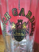 Glass Beer Stein Bush Gardens Williamsburg VA Original - £22.97 GBP