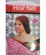 LZ Hair Net Premium Quality Collection Handmade LZ3109 Pink Color May Vary - $13.22 CAD