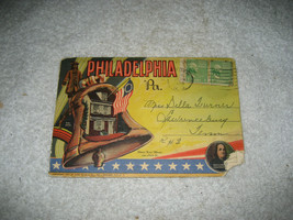 Philedelphia pennsylvania Souvenir picture Postcard Folder 1930s 18 pict... - £25.22 GBP