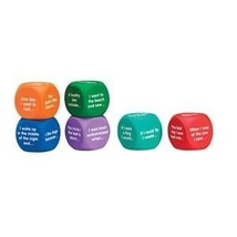 6 Writing Prompt Cubes Ages 6+ Creative Writing Prompt Small Group Speci... - $21.85
