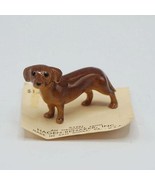 Dachshund Hagen-Renaker Inc Dog Miniature Figurine Porcelain Figure On Card - £19.43 GBP