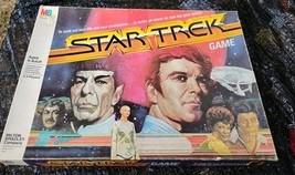 Vintage 1979 Star Trek Milton Bradley Board Game Cards Markers Board Shi... - $38.00