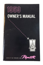Vintage original 1959 Plymouth Owners manual - $13.95